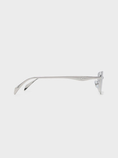 CHARLES & KEITH Best Price | Celestia Rectangular Sunglasses - Silver