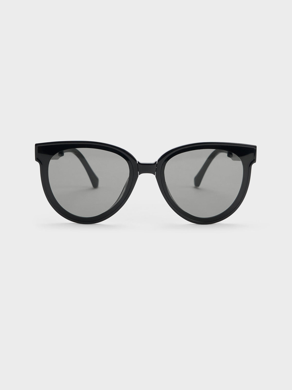 CHARLES & KEITH Popular | Brea Foldable Aviator Sunglasses - Black