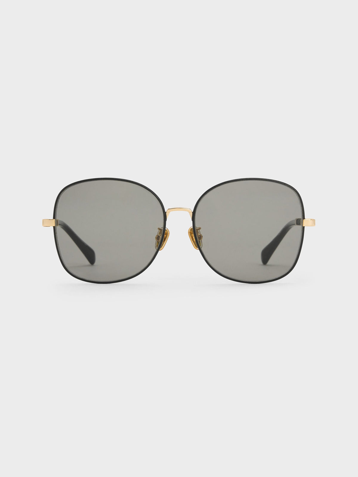 CHARLES & KEITH Smart Buy | Ivette Butterfly Sunglasses - Black