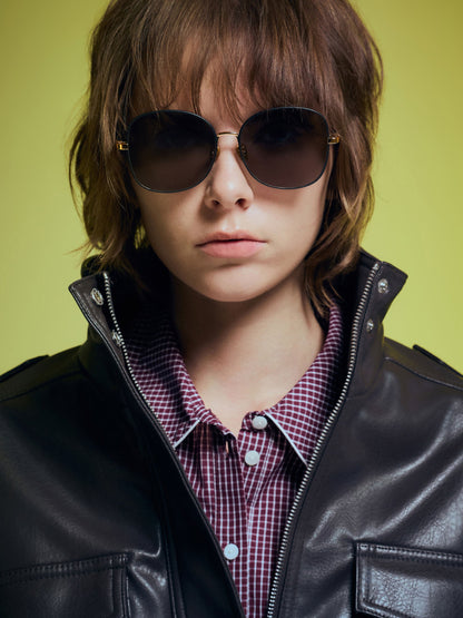 CHARLES & KEITH Smart Buy | Ivette Butterfly Sunglasses - Black