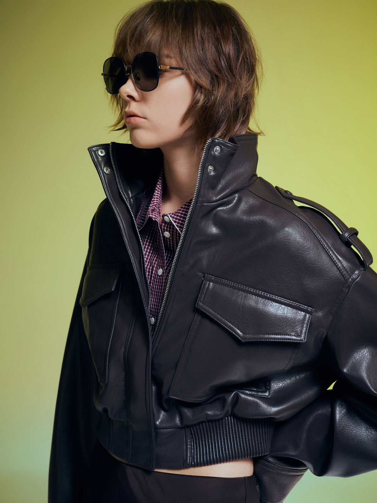 CHARLES & KEITH Smart Buy | Ivette Butterfly Sunglasses - Black