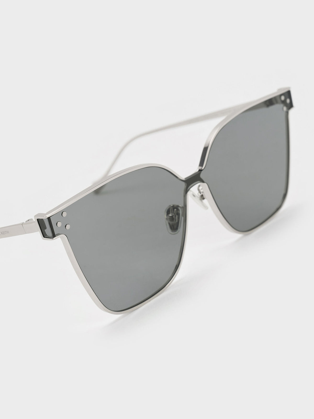 CHARLES & KEITH Sale | Ginny Butterfly Sunglasses - Silver