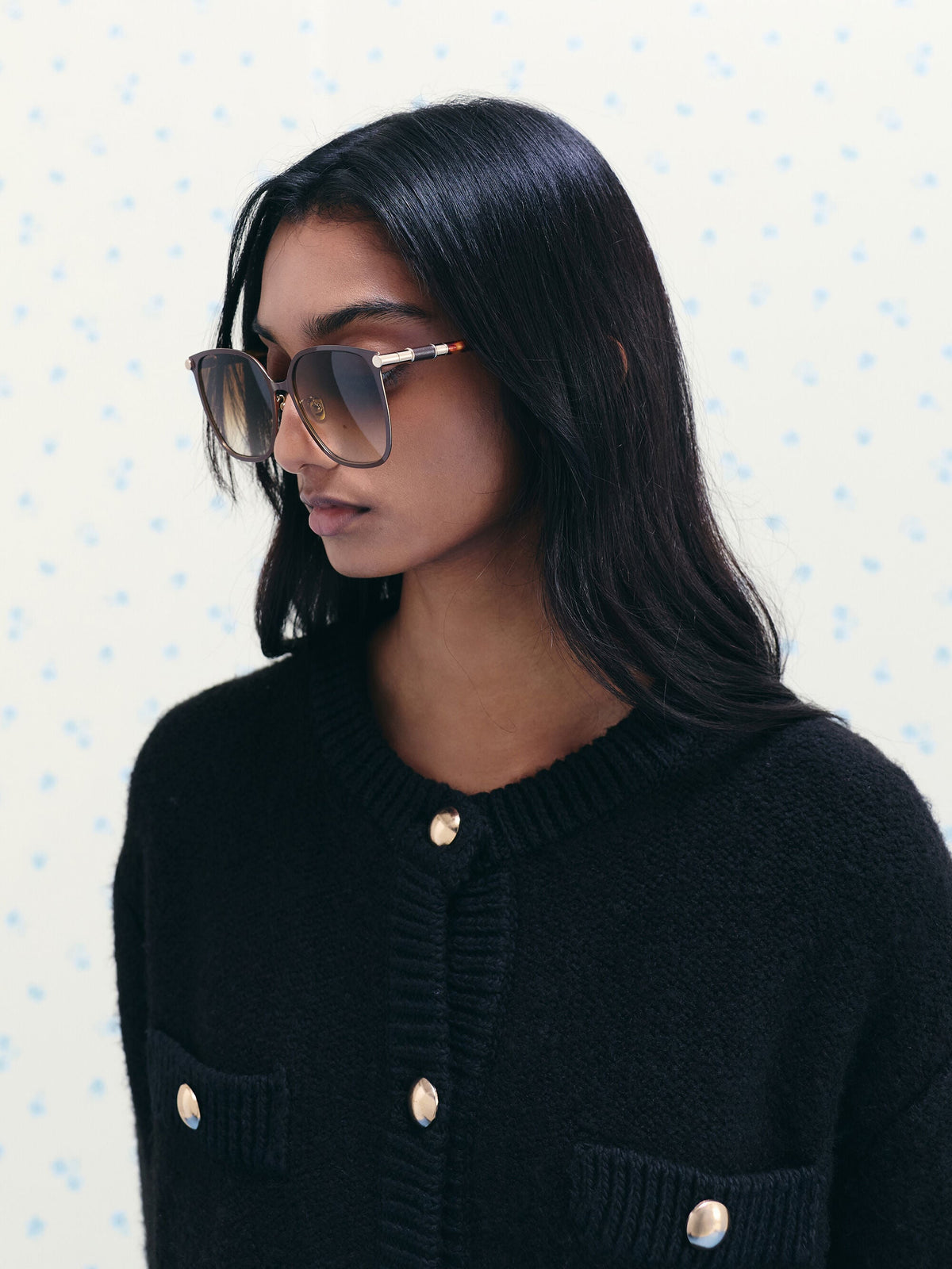 CHARLES & KEITH Customer Favorite | Ophelia Square Sunglasses - Brown