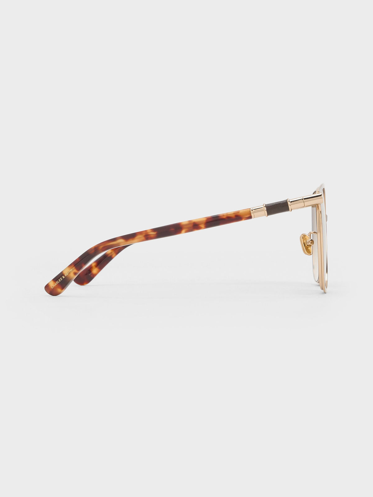 CHARLES & KEITH Customer Favorite | Ophelia Square Sunglasses - Brown