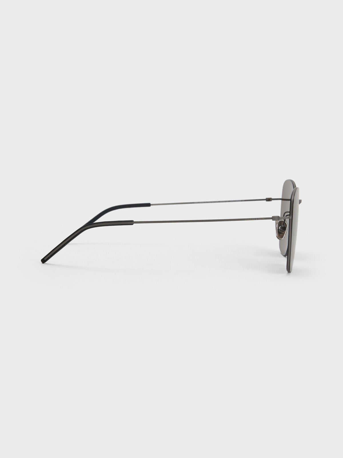 CHARLES & KEITH Everyday | Miranda Square Sunglasses - Black