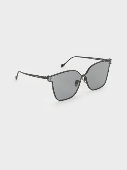 CHARLES & KEITH Hot Sale | Ginny Butterfly Sunglasses - Noir