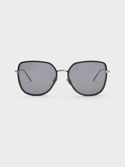CHARLES & KEITH Hot Sale | Lisbeth Butterfly Sunglasses - Noir
