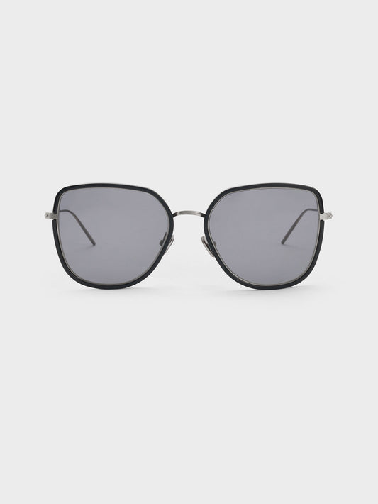 CHARLES & KEITH Hot Sale | Lisbeth Butterfly Sunglasses - Noir