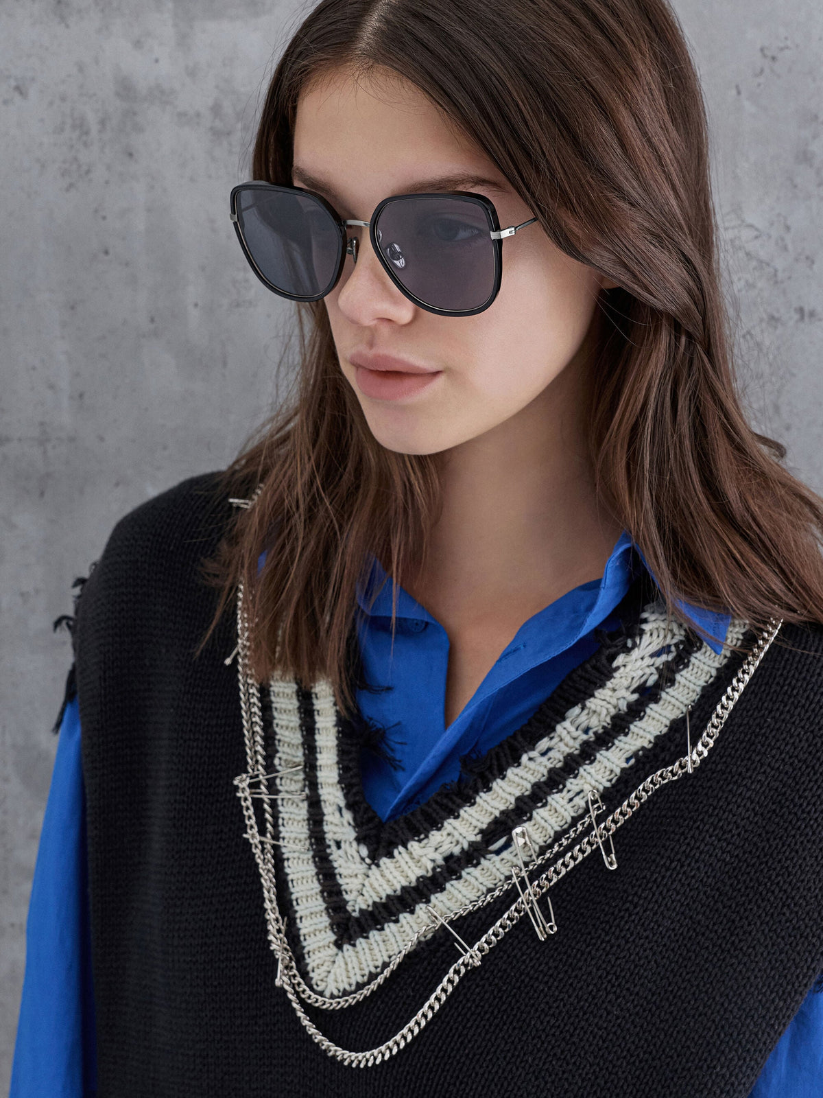 CHARLES & KEITH Hot Sale | Lisbeth Butterfly Sunglasses - Noir
