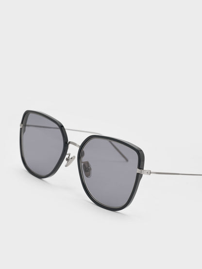 CHARLES & KEITH Hot Sale | Lisbeth Butterfly Sunglasses - Noir