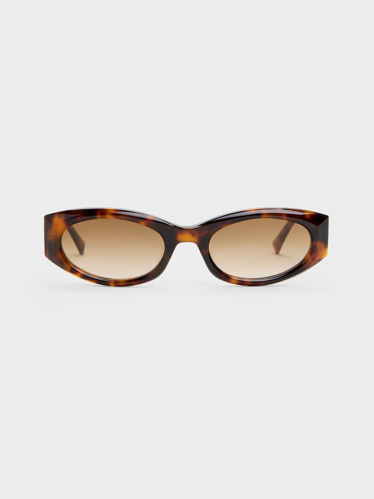 CHARLES & KEITH Best Price | Aubrey Oval Sunglasses - T. Shell