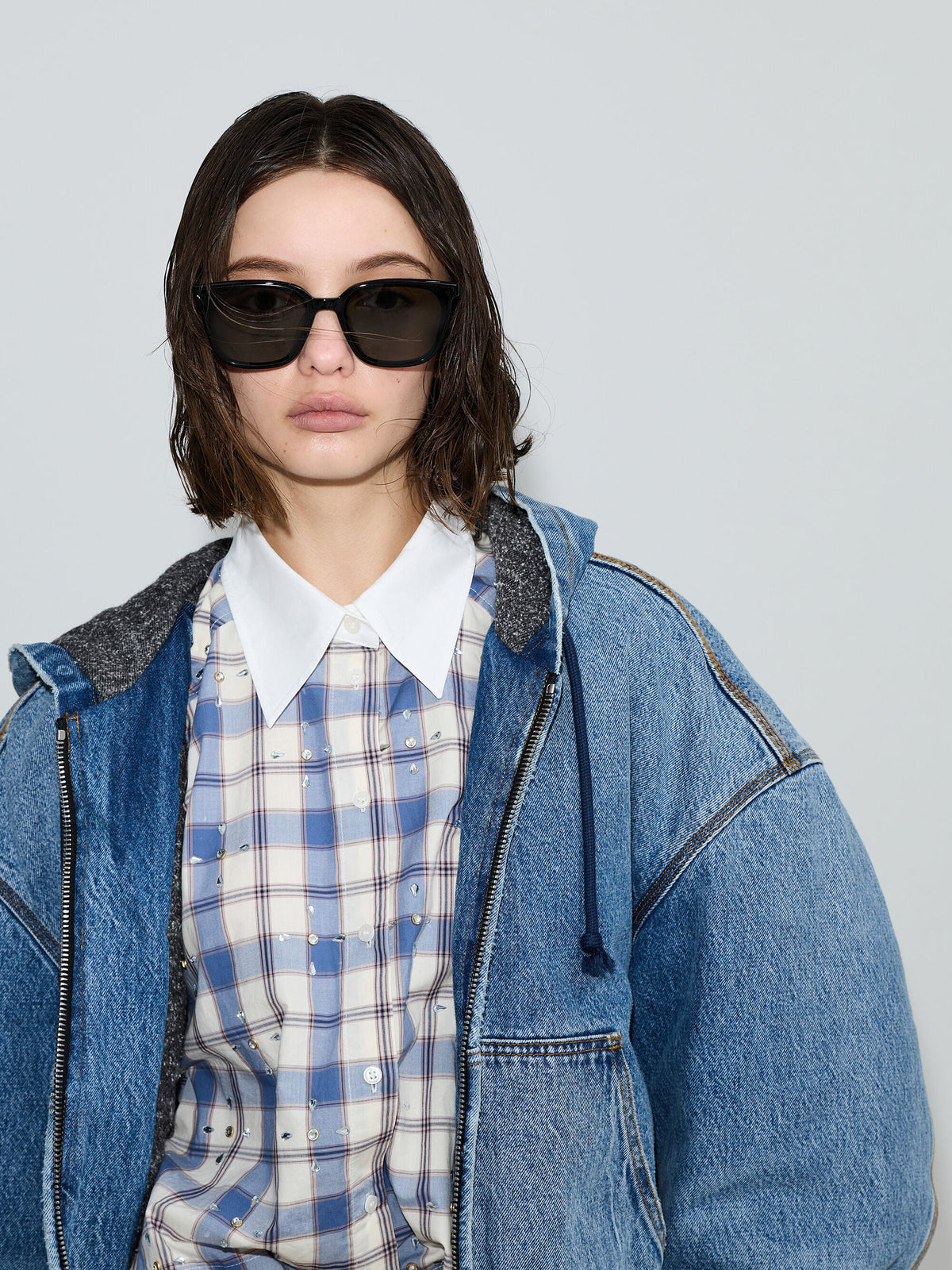 CHARLES & KEITH Deals | Maude Square Sunglasses - Black