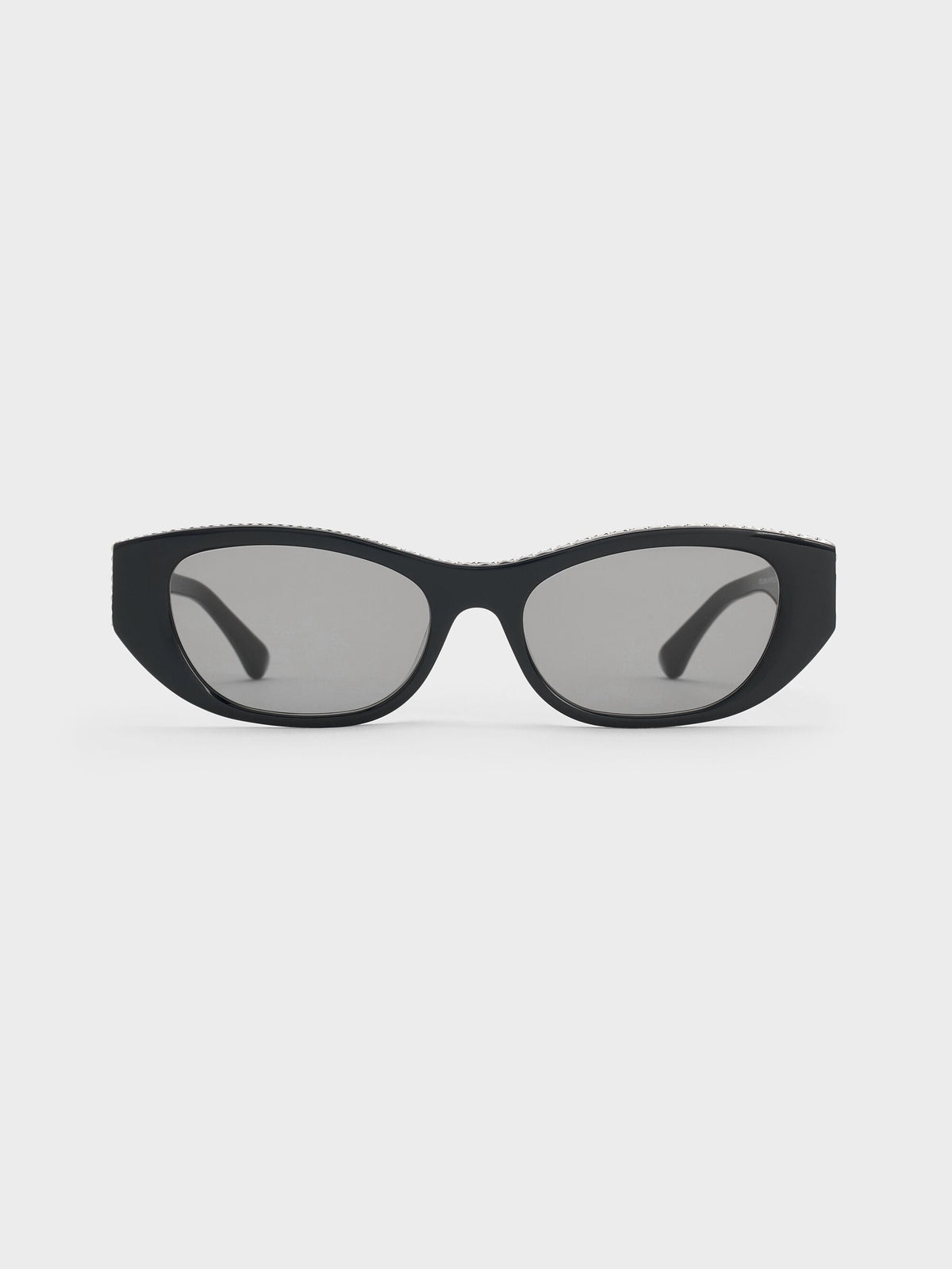 CHARLES & KEITH Hot Sale | Daenerys Cat-Eye Sunglasses - Noir