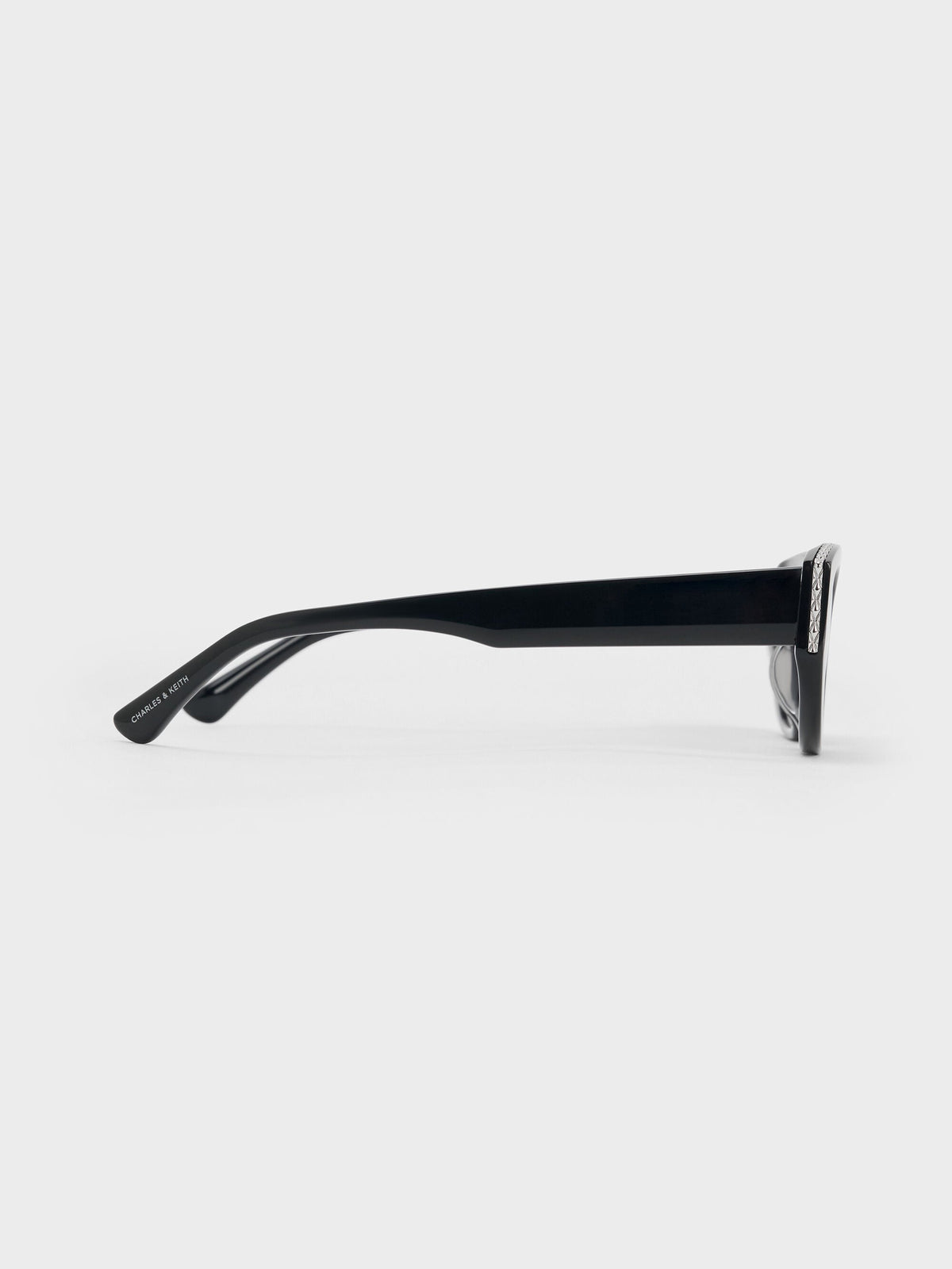CHARLES & KEITH Hot Sale | Daenerys Cat-Eye Sunglasses - Noir