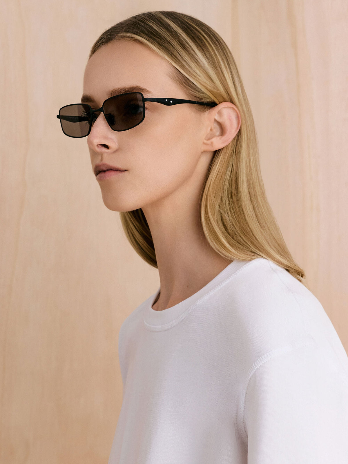 CHARLES & KEITH New | Celestia Rectangular Sunglasses - Noir