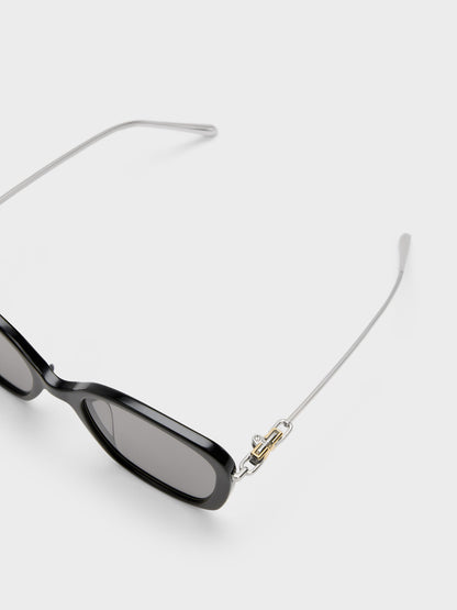 CHARLES & KEITH Premium | Adalyn Butterfly Sunglasses - Noir