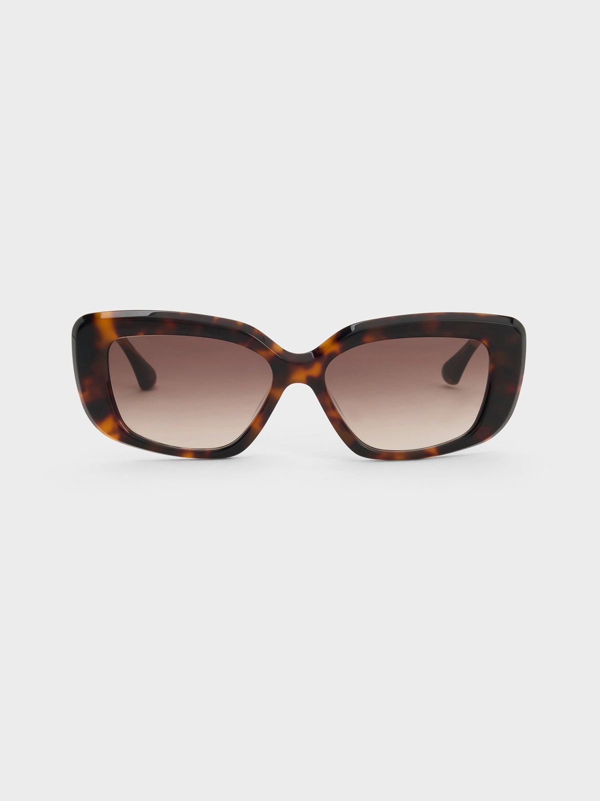 CHARLES & KEITH Hot Sale | Alix Tortoiseshell Butterfly Sunglasses - T. Shell