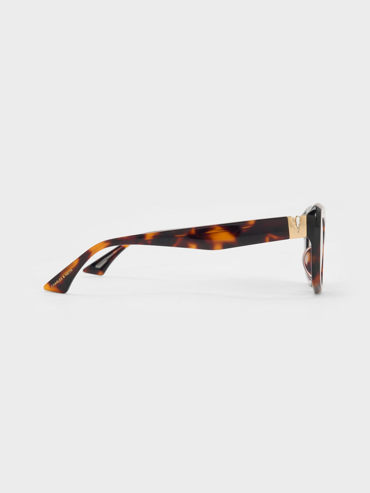 CHARLES & KEITH Hot Sale | Alix Tortoiseshell Butterfly Sunglasses - T. Shell